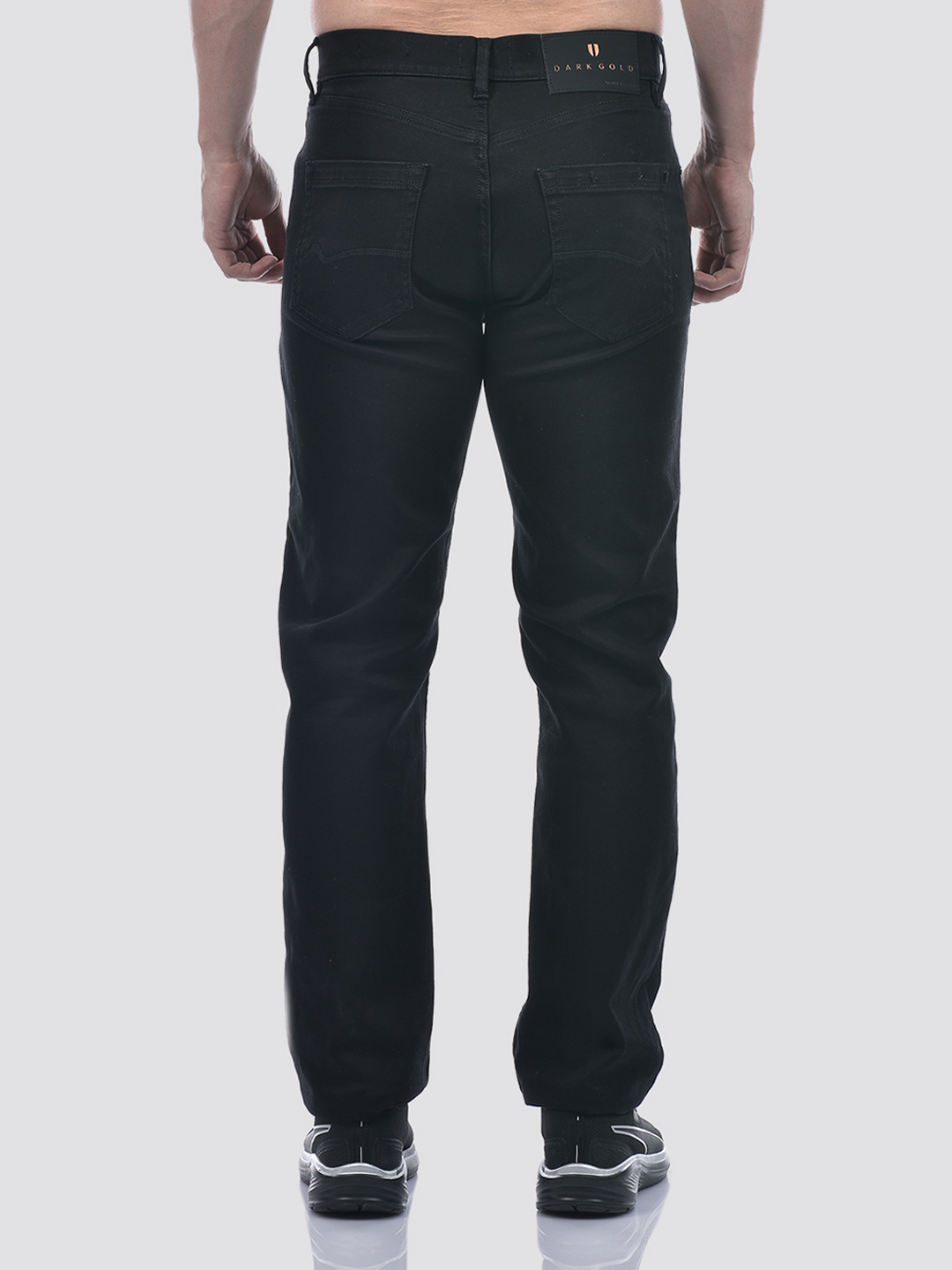 Numero Uno Men Solid Black Jeans